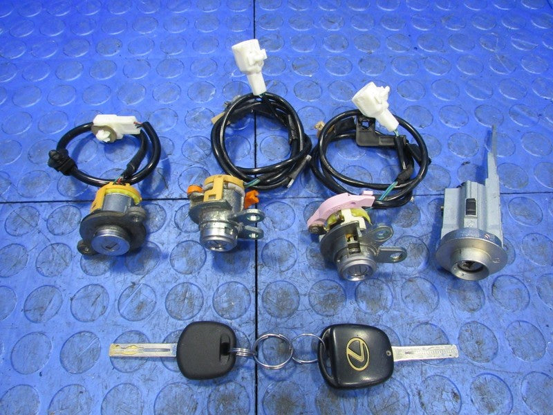 05-07 Lexus LX470 Ignition Door Hatch Lock Cylinder Tumbler Key Set 28