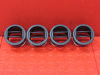 06-10 Jeep Commander AC Heater Air Vent Set of 4 Black NA NB Miata Ret