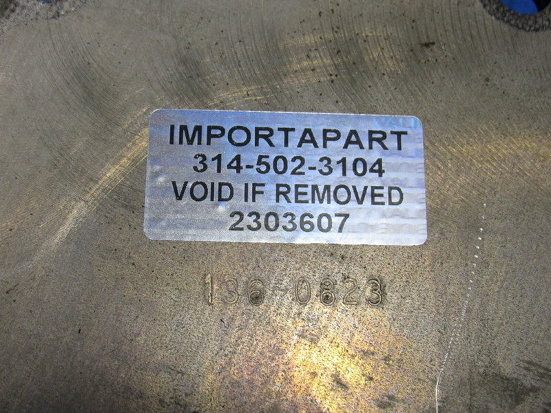 97-04 Caterpillar CAT 3126 7.2L Front Outer Timing Cover Structure 136