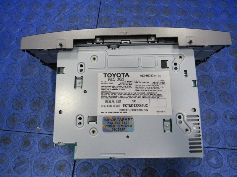 03-07 Lexus LX470 Radio Control Car Stereo FM Cassette Player 86120-60