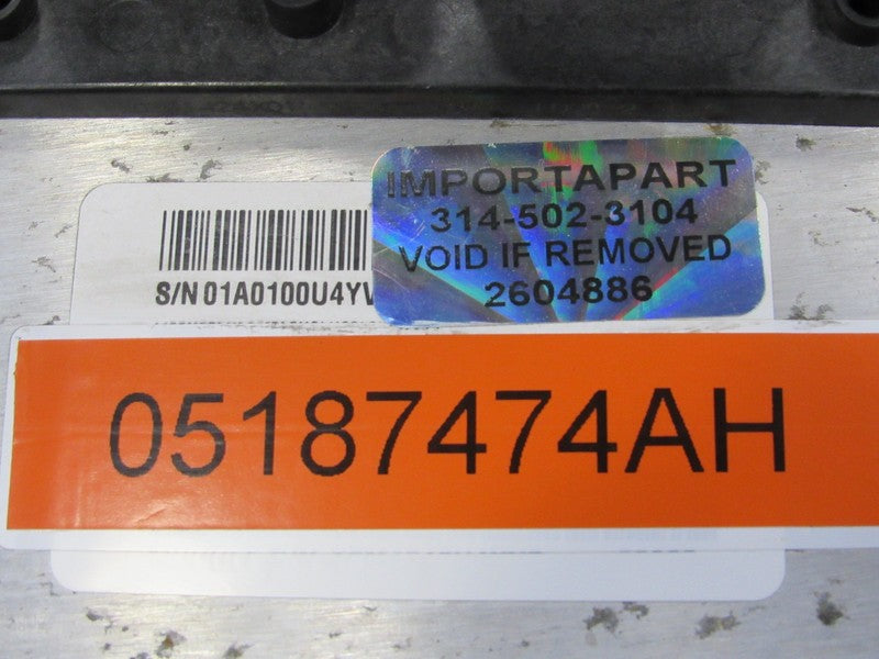 PLUG & PLAY 08 Jeep Wrangler JKU Rubicon Engine Computer ECU 05187474 