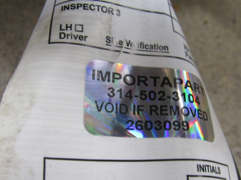 07-15 Jeep Wrangler JK Dana 44 3.21 Ratio Rear End Axle Differential O