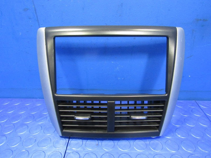11-13 Subaru Forester Radio Bezel Dash Trim Center Vent Assembly Gray 