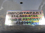 11-13 BMW 5 Series Harman/Becker Audio Radio Amplifier Amp 9 243 496 O