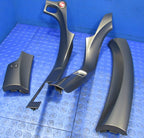 09-14 Acura TL Dash Trim Finish Panel Garnish Set Gray W/ Start Button