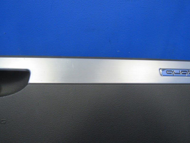 08-15 Audi TT Quattro Right Passenger Side Dash Glove Box Assembly Bla