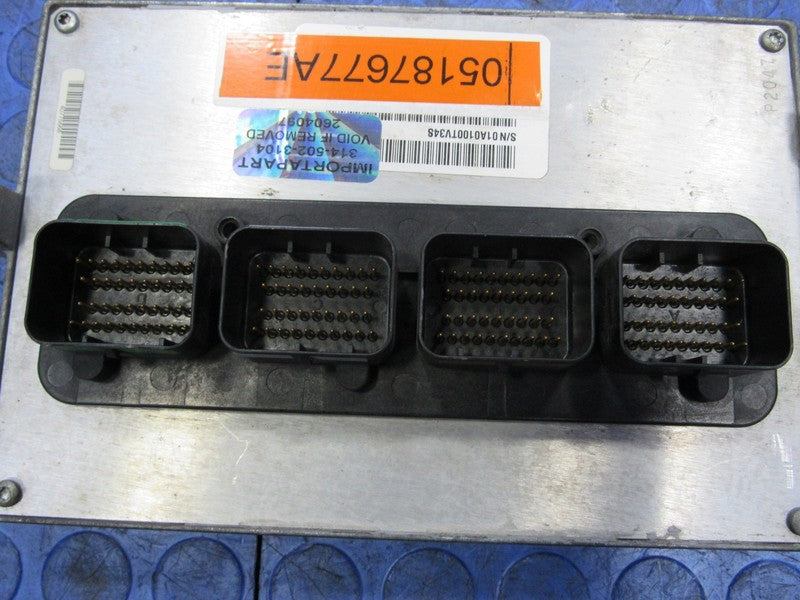 PROGRAMMED PLUG & PLAY 09 Jeep Wrangler JK Rubicon ECM 05187677AE 677 