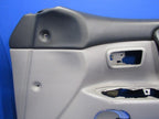 04-07 Lexus LX470 UZJ100 Front Right RH Passenger Door Panel Grey Leat