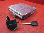 03 Civic DX LX AT ECU PCM Programmed Engine Computer Key Set 37820-PLM