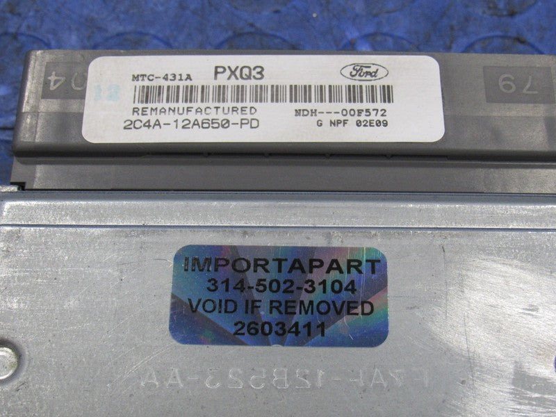 02 Ford F350 6.8L V10 AT ECU ECM PCM Engine Computer 2C4A-12A650-PD 34