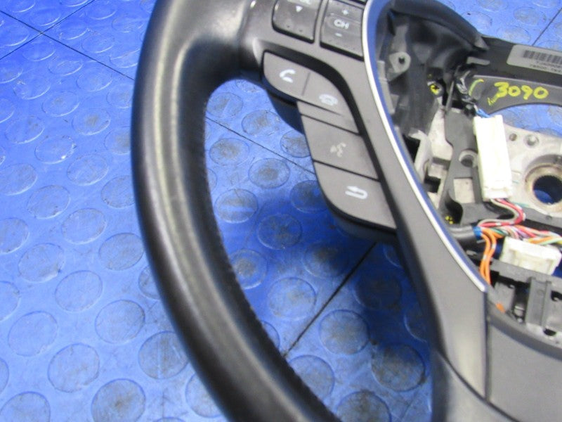09-14 Acura TL 3.5L Black Leather Steering Wheel OEM Cruise Phone Swit