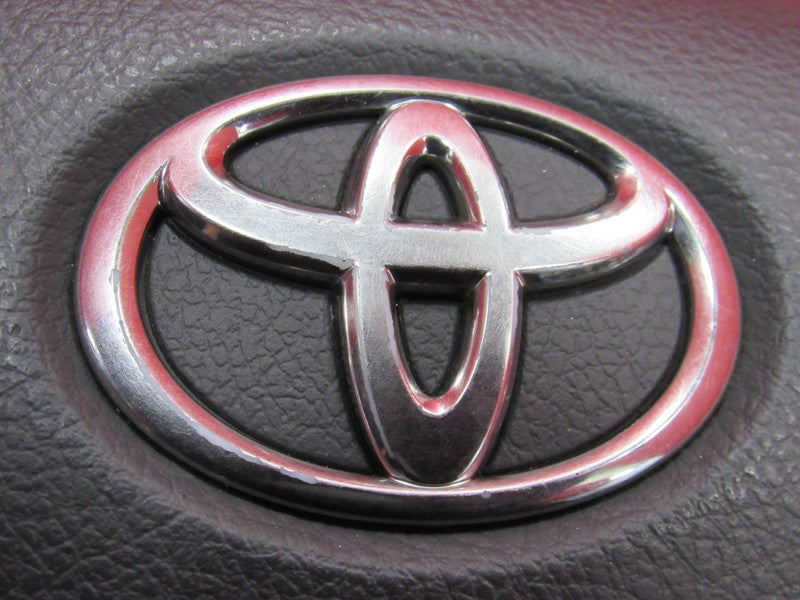 12-15 Toyota Tacoma Left Driver Steering Wheel Airbag Air Bag Black 24
