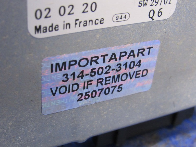 03-12 Mercedes SL R230 Battery Stabilization Control Module 230 540 09