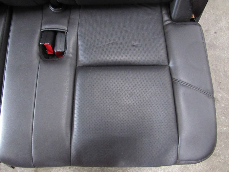 07-14 Tahoe Yukon Suburban Escalade Black Leather Third 3rd Row Seat 4