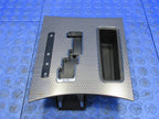 12-14 Dodge Charger SRT8 Floor Shift Plate Bezel Trim Engine Turn Alum