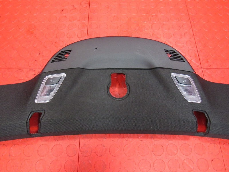 14-19 Corvette C7 Front Windshield Upper Roof Trim Panel Dome Lights B