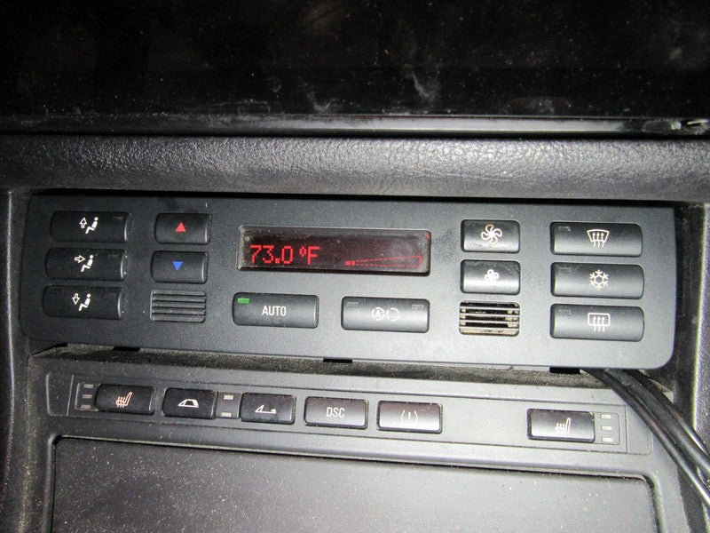 01-06 BMW 325 330 M3 E46 AC Heater Climate Control Panel