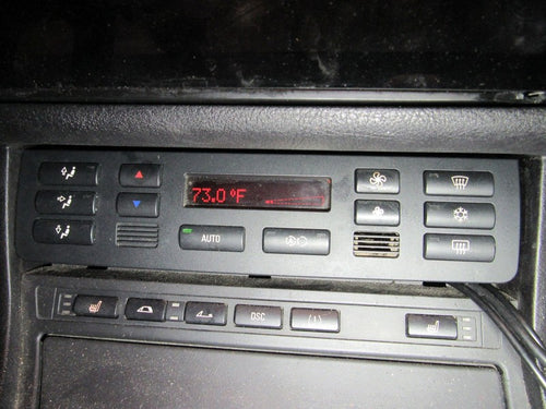 01-06 BMW 325 330 M3 E46 AC Heater Climate Control Panel