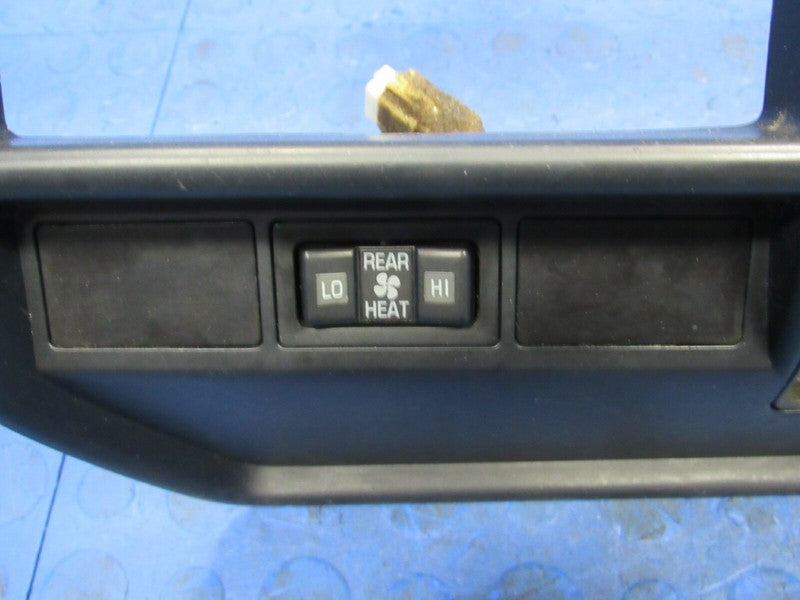 95-97 Land Cruiser LX450 FZJ80 Front Center Dash Radio Bezel Panel Ash