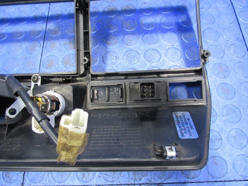 95-97 Land Cruiser LX450 FZJ80 Front Center Dash Radio Bezel Panel Ash