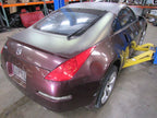 06 Nissan 350Z AT Instrument Cluster Speedometer Odometer 132762