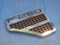 08-10 Ford F250 Super Duty XLT Power Stroke LH Driver Fender Badge Emb