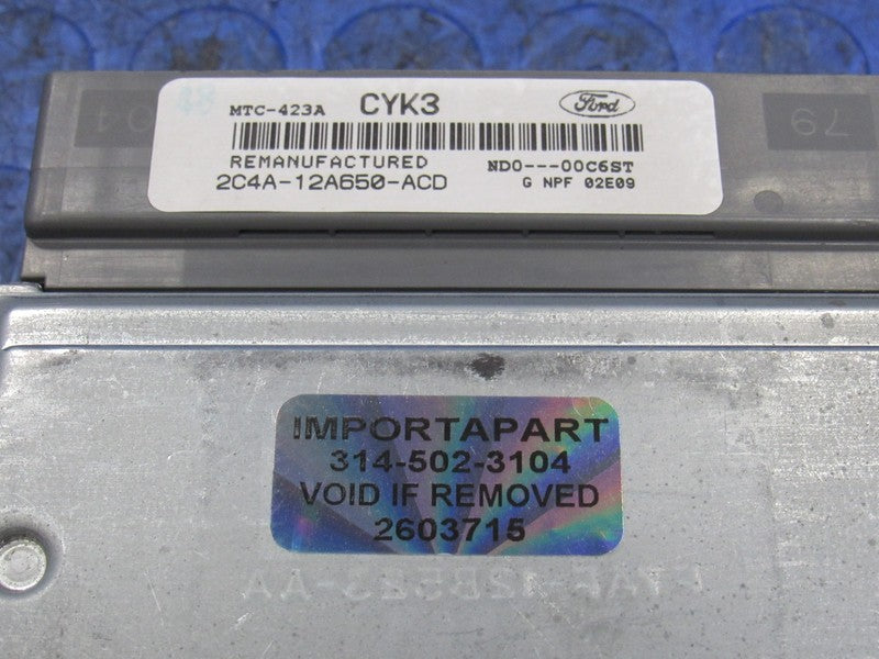02-03 Ford F250 F350 6.8L V10 MT ECU ECM PCM Engine Computer 2C4A-12A6