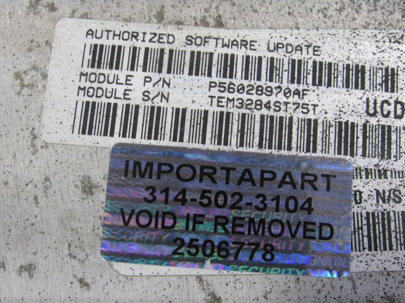 PROGRAMMED PLUG & PLAY 05 Dodge Ram Truck 5.7 Hemi ECM 970 56028970AF 