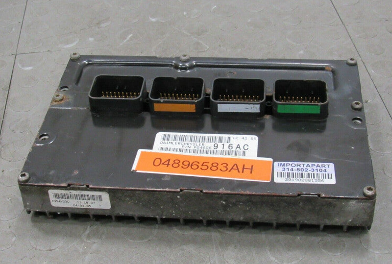 PLUG & PLAY 05 Stratus Sebring 2.7L V6 Engine Computer ECU 04896583 PR