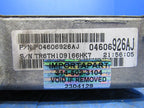 01 Stratus Sebring TCU TCM Transmission Control Module Unit 04606926AJ