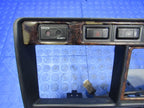 95-97 Land Cruiser LX450 FZJ80 Front Center Dash Radio Bezel Panel Ash