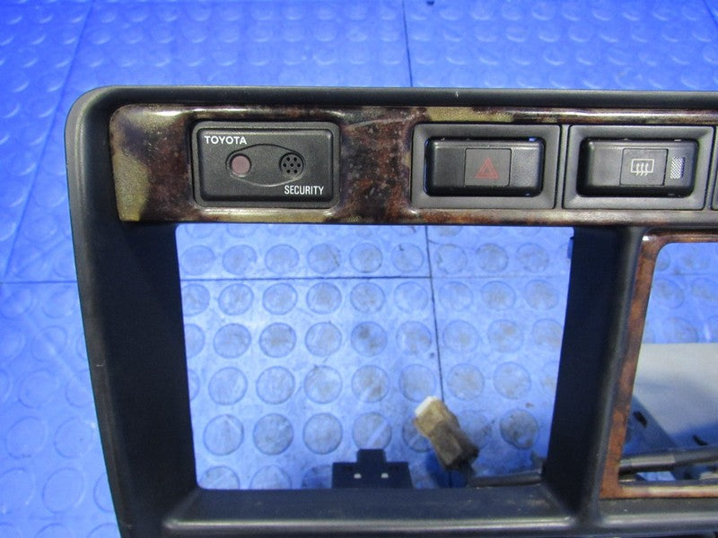 95-97 Land Cruiser LX450 FZJ80 Front Center Dash Radio Bezel Panel Ash