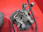 90-96 300ZX Z32 Rear Hub Knuckle Pair Set E-Brake 5 Lug Swap 240SX S13