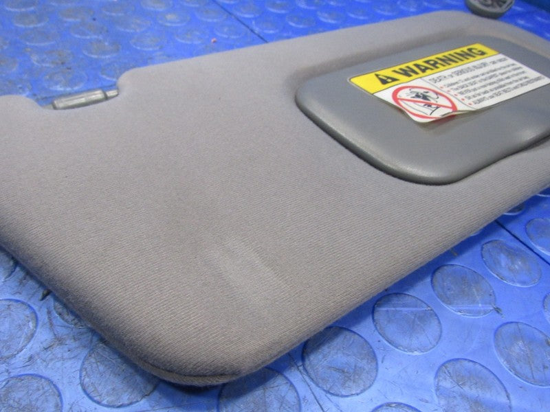 01-05 Honda Civic Right Left Sun Visor Shade Gray Pair Set w/i Mirrors