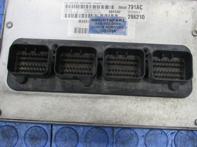 PLUG & PLAY 04 Dodge Ram Truck 3.7L V6 AT Engine Computer ECU 56028791