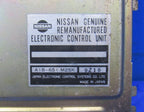 86 Nissan 300ZX VG30E A/T ECU ECM PCM Engine Computer A18-651 M25K REM
