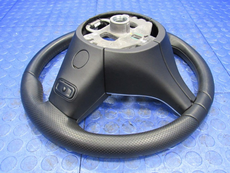 18-21 Maserati Ghibli Perforated Leather Steering Wheel W/ Switches Bl