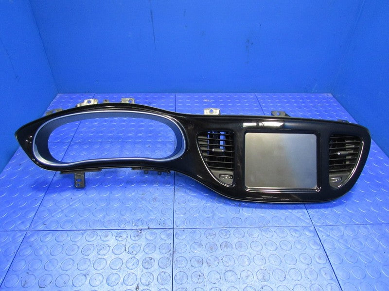 14-16 Dodge Dart Instrument Cluster Dash Bezel Radio Surround Vent Tri