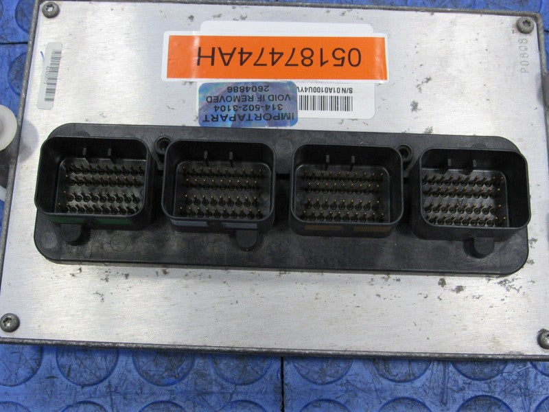 PROGRAMMED PLUG & PLAY 08 Jeep Wrangler JKU Rubicon ECM 05187474AH 474