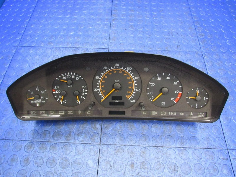 94-95 Mercedes-Benz SL500 R129 Instrument Gauge Cluster Speedometer MP