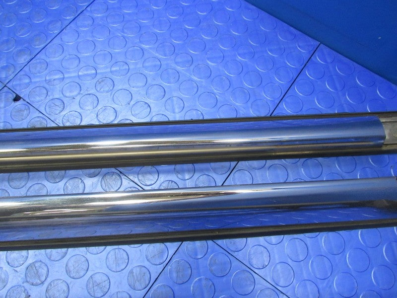 02-13 Cadillac Escalade EXT Roof Luggage Rack Rails Chrome W/ Cross Ba