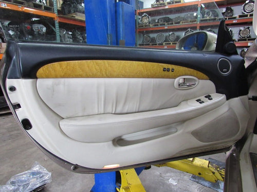 02-05 Lexus SC430 Left LH Driver Side Front Door Trim Panel W/O Switch