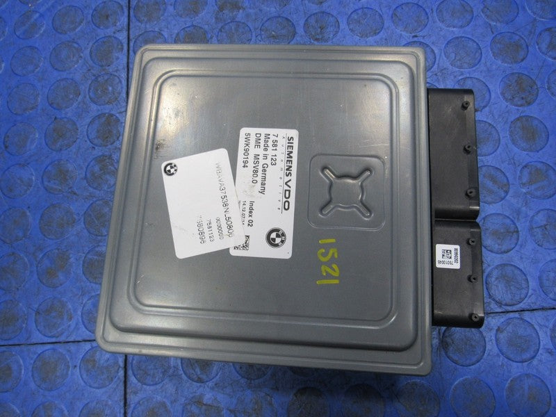 08 BMW 328i 3.0L E90 DME ECU ECM PCM CAS Engine Computer Key Set 7 581