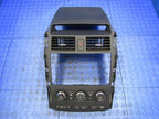 10-15 Mazda CX-9 Center Dash Radio Climate Control Vent Bezel Trim Bla