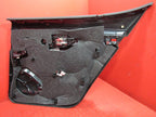 10-16 Porsche Panamera Rear Driver Left Interior Door Panel Bose Black
