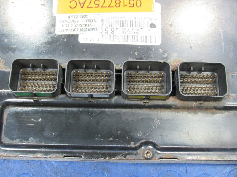06 Caravan Town & Country 3.3 ECU ECM PCM Engine Computer 757 05187757