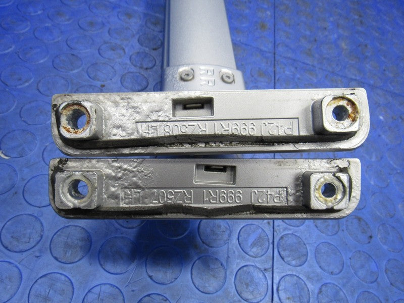 14-20 Infiniti QX60 Roof Rail Luggage Rack Cross Bars Silver Front Rea