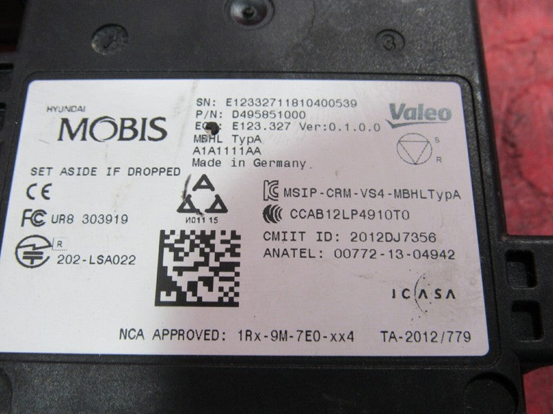 19-20 Kia Optima Rear Blind Spot Detection Radar Control Module OEM 68