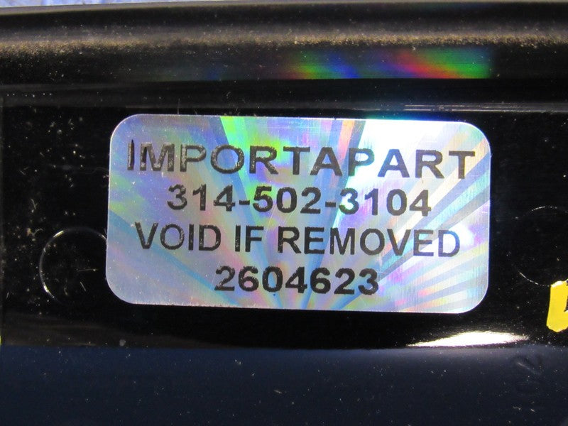 16-18 Nissan Maxima Right Passenger Exterior A-Pillar Trim Black 76836