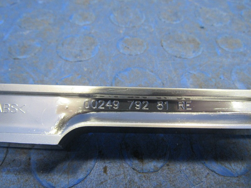 10-16 Porsche Panamera Rear Right Inner Door Panel Finish Trim Dark Wa
